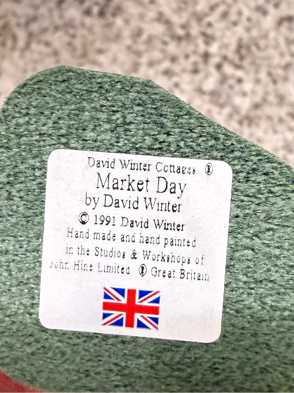 David Winter Cottage Market Day